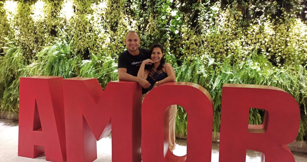 Como minha esposa se envolveu no negócio.