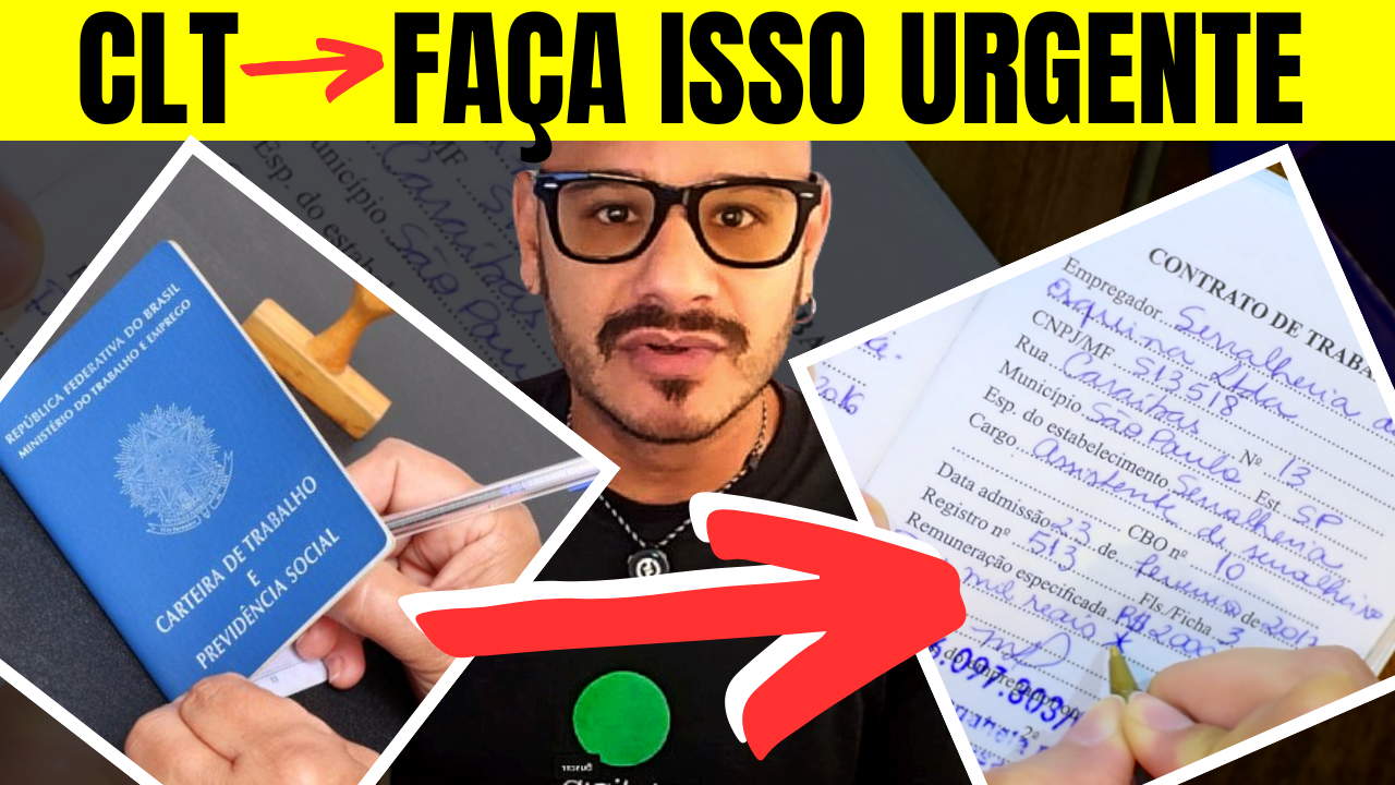 No momento, você está visualizando Se Eu Fosse CLT Hoje, Eu Faria Isso URGENTE!