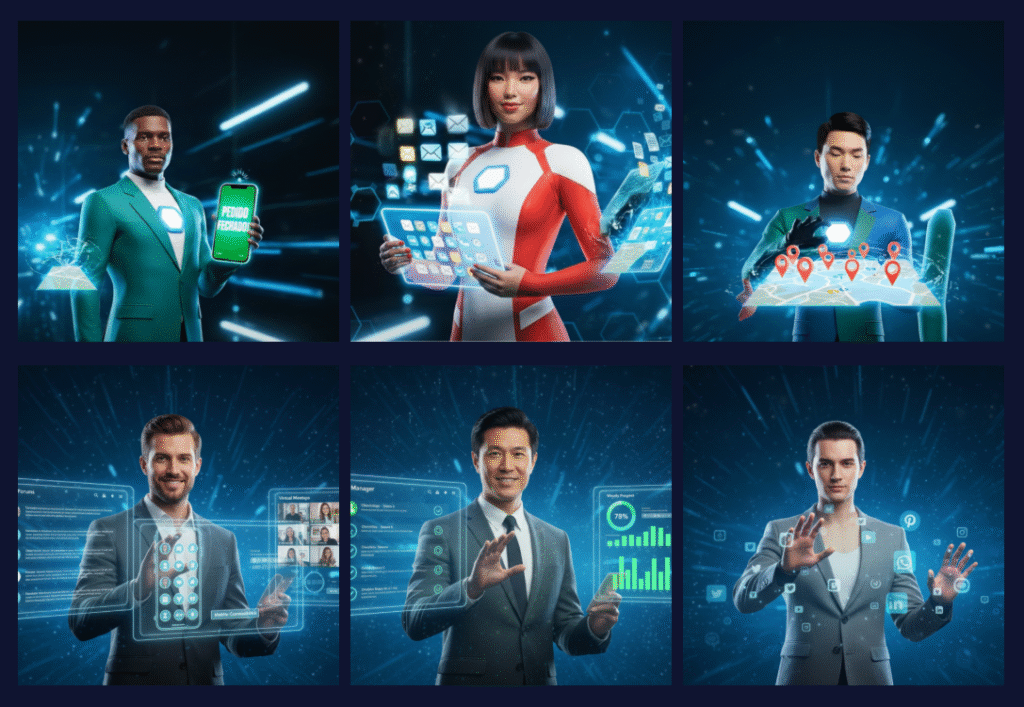 agendes de IA e funcionários AI da Melhor Agencia AI