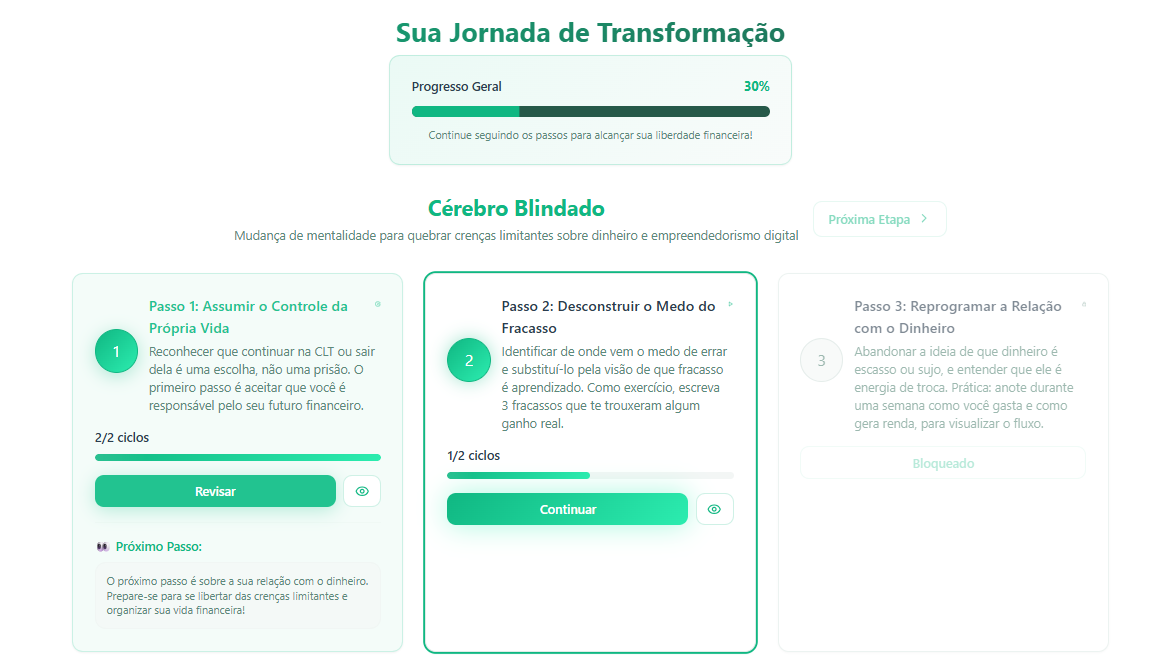 Print da interface do Rota da Liberdade.